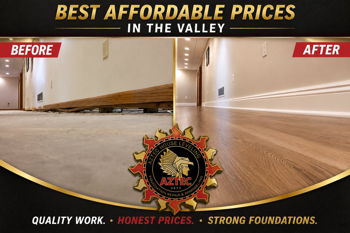 aztechl's tweet photo. Now THAT’S a transformation. 👀

Uneven, unfinished floors → clean, level and ready to enjoy.

Quality work without breaking the budget. 🌞

Would you believe this is the same space?

#RGV #HomeImprovement https://t.co/g3xUmFCRxc