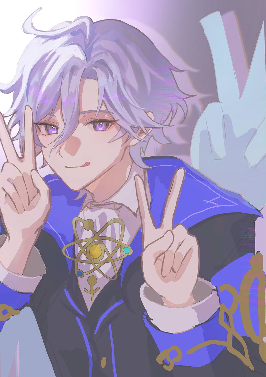 samonoxx's tweet photo. ミティヤ✌️✌️
#原神 #genshinimpact #Mitya https://t.co/UGKbaDYuwg