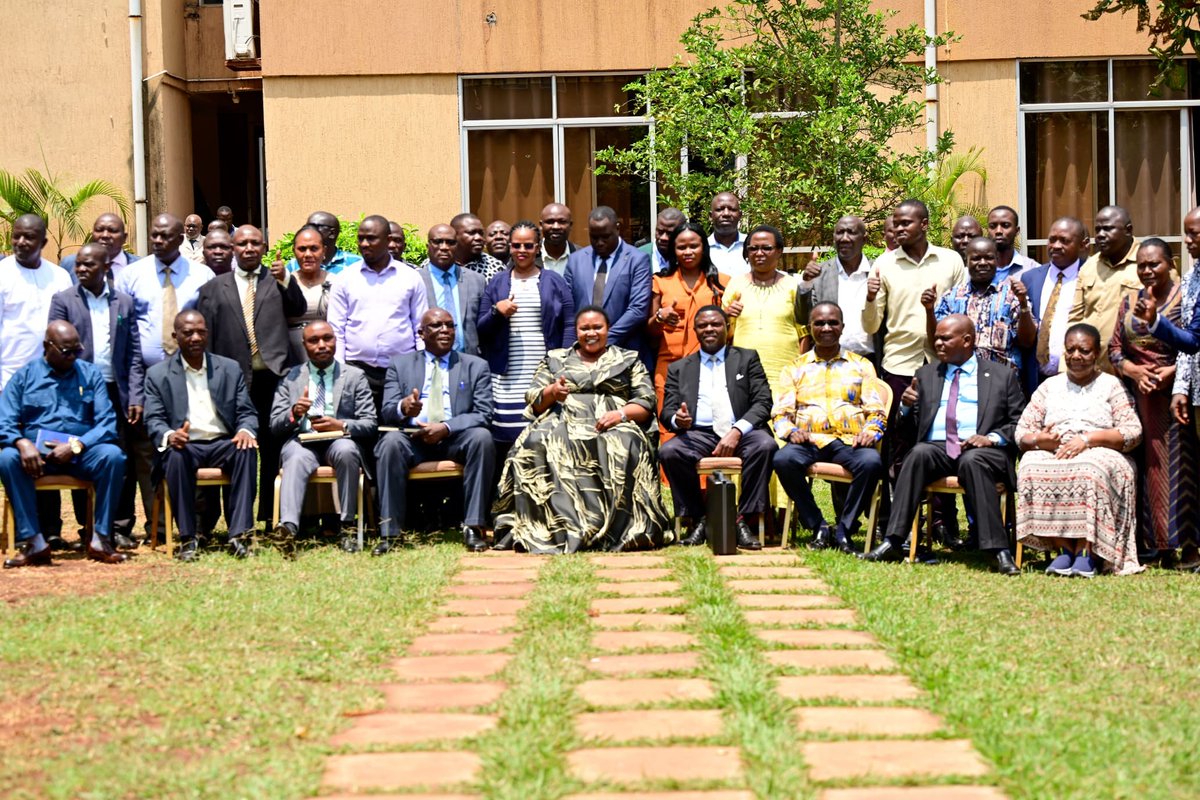 millybabalanda's tweet photo. Today, I officiated at the closure of a three-day capacity-building workshop for RDCs, Deputy RDCs, Assistant RDCs, Regional Internal Security Officers (RISOs) and District Internal Security Officers (DISOs) from the Busoga Sub-region at Source of the Nile Hotel in Jinja City.

I conveyed regards from H.E. President Yoweri Kaguta Museveni; greetings from the First Lady and Minister of Education and Sports, Maama Janet Kataaha Museveni; the Permanent Secretary of the Office of the President, Hajji Yunus Kakande; and the entire staff of the Office of the President.

I challenged Resident District Commissioners (RDCs), Deputies, Assistants and other presidential representatives to make effective service delivery and tangible results their strongest response to political criticism.

I urged them to move beyond office-based administration and spend more time in communities monitoring government projects, identifying challenges, protecting public resources and ensuring that services reach their intended beneficiaries, ralling them to physically visit projects, establish facts and interact with communities to determine whether government interventions are delivering the intended results.

I urged them to take a firm stand against corruption, misuse of public resources and abuse of office and cautioned them against making unsubstantiated accusations or using their monitoring responsibilities to settle personal disputes. The fight against corruption must be conducted responsibly. Let the evidence speak, follow due process and ensure that your actions are guided by the law and the established mandates of the relevant institutions.

I urged them to resolve institutional differences professionally and ensure that disagreements do not interfere with service delivery and warned them against being distracted by political propaganda, rumours and public debates. Opposition leaders and other political actors would continue making statements intended to influence public opinion, but government officers should remain focused on their official responsibilities.

I rallied the officers to remain professional, factual and measured in their public engagements and to avoid using their offices for partisan political activities. I also warned them against indiscipline within the RDC structure. Officers serving under the Office of the President must understand that their conduct directly affects public confidence in the Presidency.

I discouraged them from spending time speculating about appointments and transfers, reminding them that such decisions are made by competent authorities.

For God and my country!