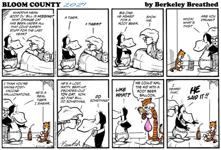 CAEDALPE's tweet photo. #Comics #BloomCounty #InTheMindOfOpus🐧 https://t.co/3tKzLEAAS3