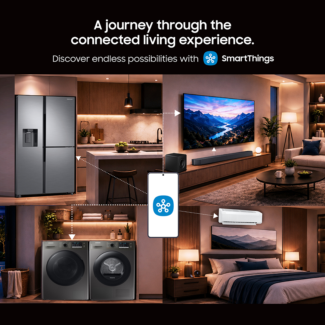 SamsungMobileKE's tweet photo. A new way to experience your connected home with #SmartThings.✨
Where comfort, convenience &amp; everyday moments come together effortlessly.

Register for great deals on #Samsung products: https://t.co/9RPTcCMHEQ 

Learn more: https://t.co/GbCFjt7TSg 

#ConnectedLiving #WhySamsung https://t.co/02PJKM8IxM