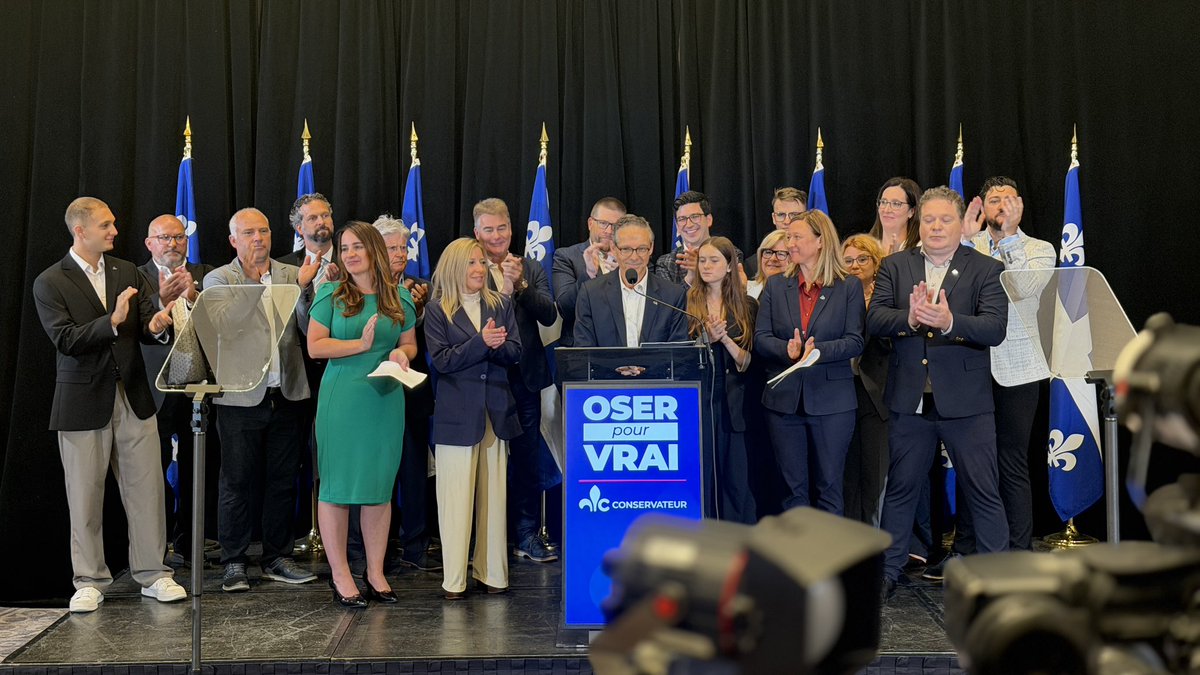 Jimlegare's tweet photo. Adrien Pouliot lance officiellement la plateforme électorale du PCQ. https://t.co/zbqjxrTUc5