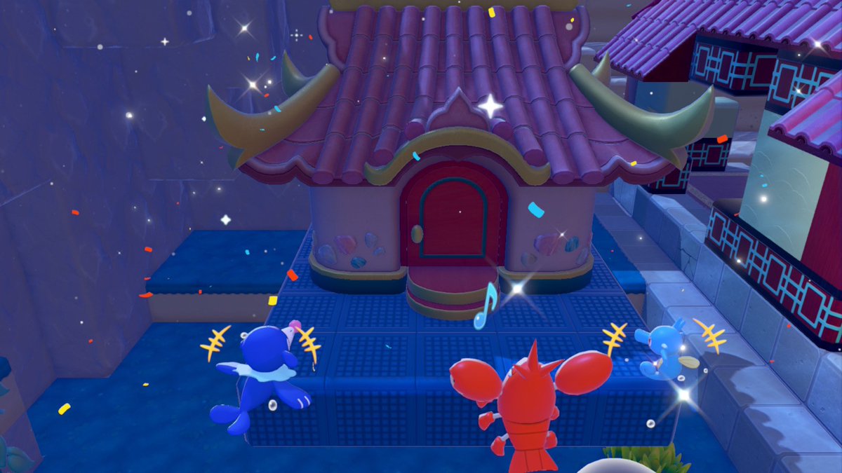 waka0889's tweet photo. #ぽこあポケモン
#ぽこポケ
私とアシマリとシェルダーが暮らす家も建てました。
次やる時はポケセンを建てる予定です。 https://t.co/262Sp2A95i