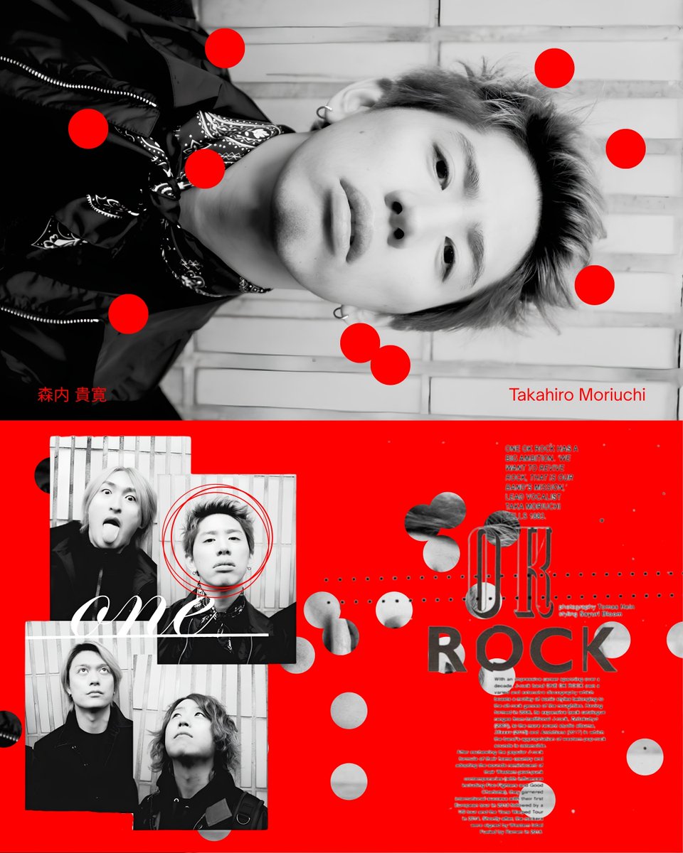 sevgardsector's tweet photo. What if ONE OK ROCK joined the edit trend?
A polka dot interpretation 𓈒𓏸.°• https://t.co/PGG2BHKwvS