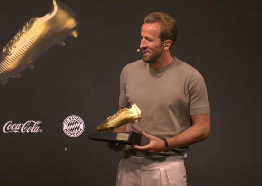 KalshiSports's tweet photo. 🚨| OFFICIAL: Harry Kane wins the European Golden Shoe for the 2025/26 season. https://t.co/30JveRwV2x