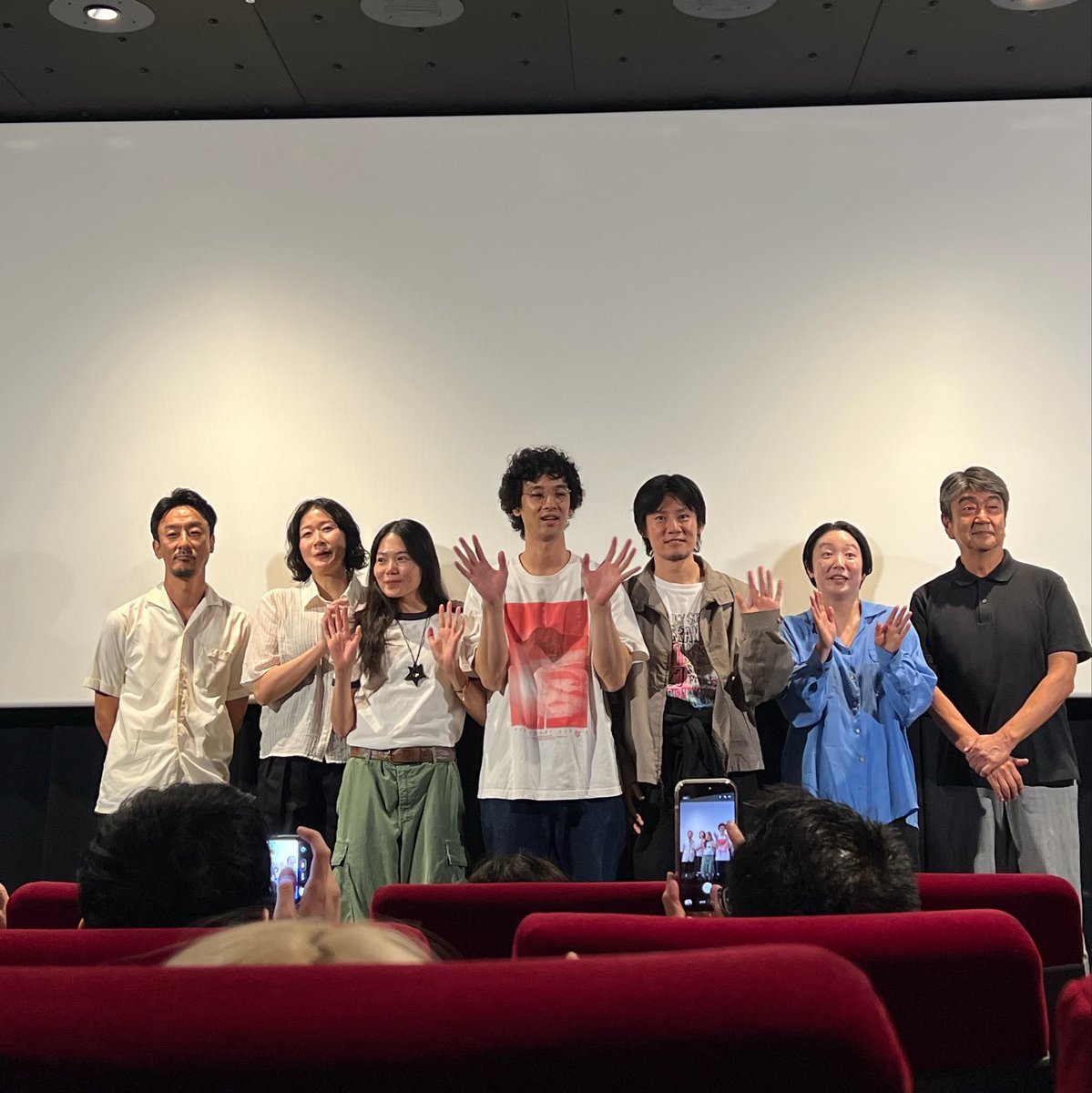 mappiruma's tweet photo. 「SUPER HAPPY FOREVER」舞台挨拶付き上映を観てきたよ。大好きな映画。今年も凪ちゃんに会えました
#スパハピ https://t.co/JtGVQSqt6V