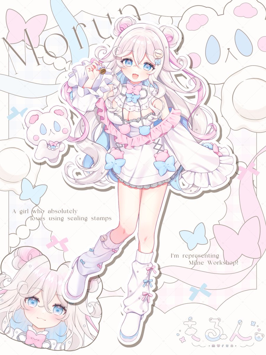 Morun_mor's tweet photo. #8月のVtuberフォロー祭り 
︶︶︶︶︶︶︶︶︶︶︶︶
ｼｰﾘﾝｸﾞｽﾀﾝﾌﾟ大好き🩷
ｼﾛｸﾏぬいの もるん。です🐻‍❄️.·

◽️今月デビュー♡.·
◽️ｽﾀﾝﾌﾟ投稿してるよ
◽️関西弁がふいに‥.ᐣ
◽️認知100％↑ 今なら古参♡

♡⸝ ↺ ⸝ ﾌｫﾛｰ 巡回⟡.·
#Vtuber準備中 https://t.co/sZKlyPQfMF