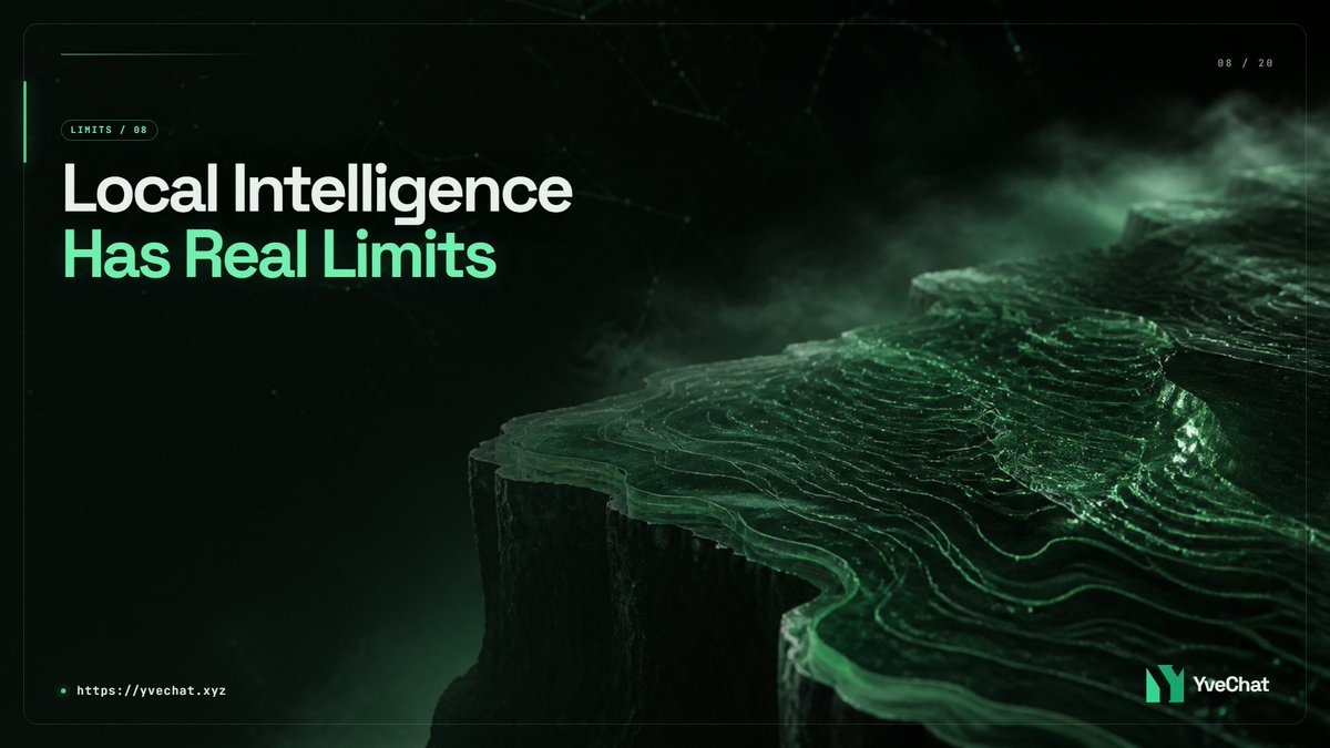 YveChat's tweet photo. Local AI comes with real limits.

Ollama defaults to 4096-token context. Memory rises with context and parallelism. GPU support depends on drivers. Frontier parity remains ahead.

Documented boundaries https://t.co/NRxTdVOiGf https://t.co/DwzU2VEdxt