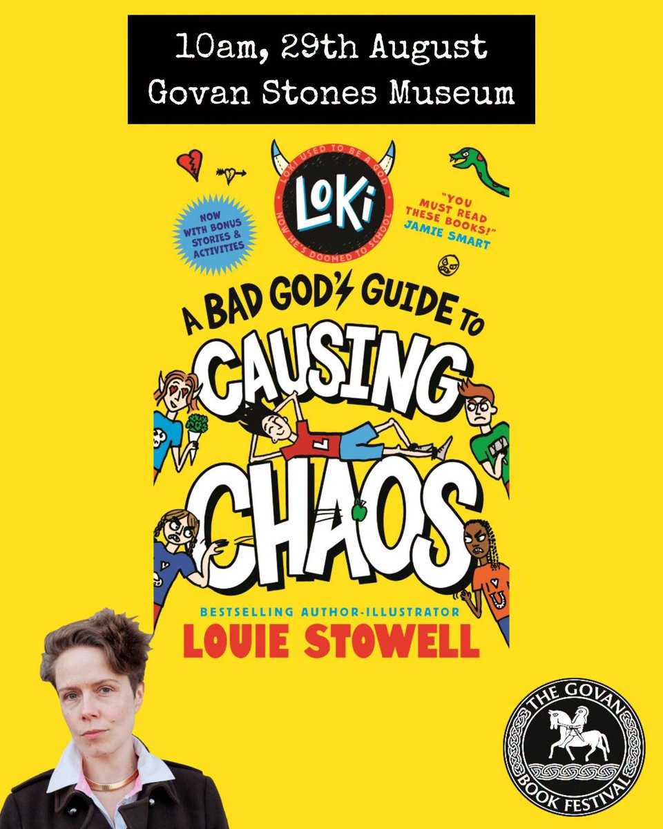GovanStones's tweet photo. Another serious line-up for the Govan Stones!  Poison Pen Letters, Shape-shifting Norse Gods and a Mini Viking Festival!
🎟 FREE tickets for the book festival events available on Eventbrite 🔗
LINK in comments ⤵️ https://t.co/TbYoLLm7RY