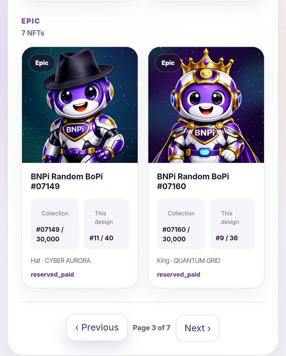 okere_eberechi's tweet photo. I’ve already been lucky enough to pull EPICs from my packs😋... I’m opening another Mystery Pack soon… and honestly, I’m just wishing and hoping for a LEGENDARY this time. 🤞🥹🙏

You never know what’s waiting inside! 👀🔥
Wish me luck! 🐾💜
#BNPi #BoPi #PiNetwork #PiNFT #NFT https://t.co/qHxc6fSwP4