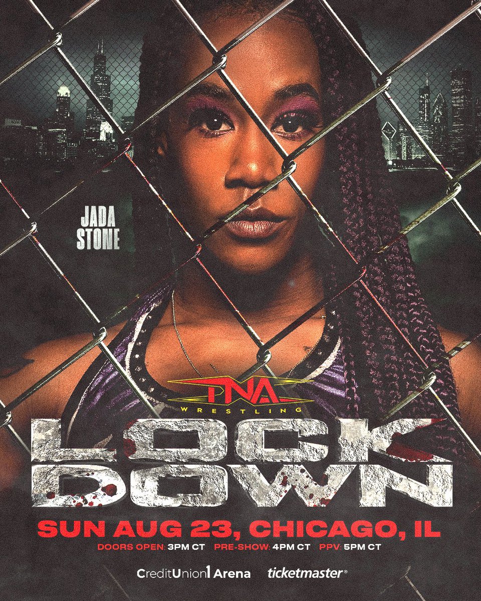 JadaStoneee's tweet photo. Chicago! 🔥 This Sunday, I’ll Be Stepping Into @tnawrestling First Lethal Lockdown In 10 YEARS! 😈💥 Things Are About To Get WILD. Sparks Are Going To Fly, Get Your Last Minute Tickets: https://t.co/f3idipRg0P 🔥 Who’s ready?! #TNA #LethalLockdown #Chicago https://t.co/qUjGjDt21N