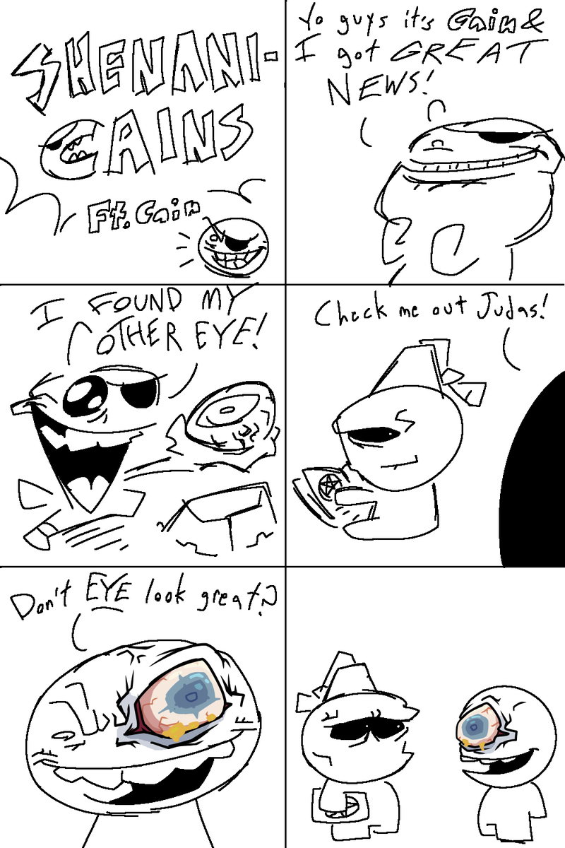 waweezer's tweet photo. yall did like my tboi comic shenanicains so here’s more https://t.co/LR323dxMZj