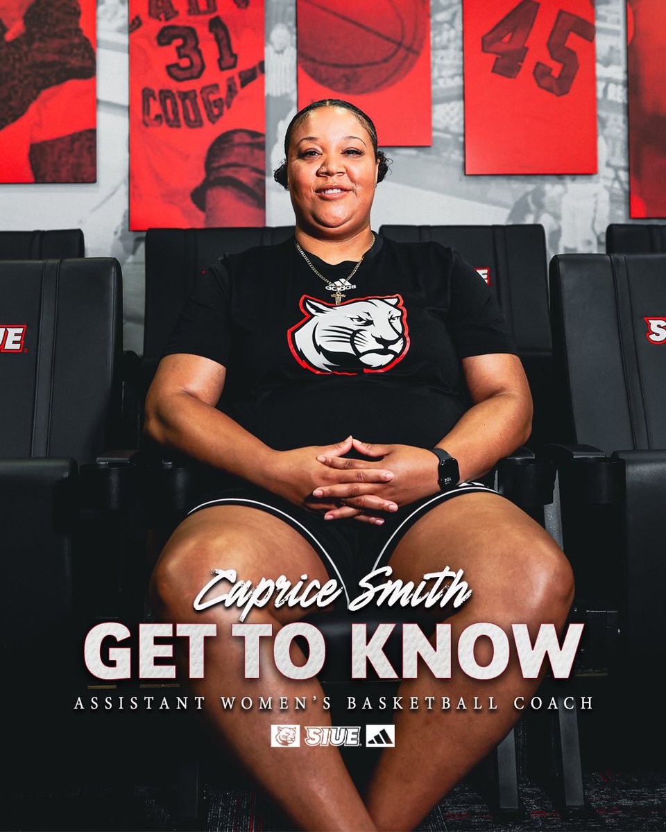 SIUEWBB's tweet photo. Let’s get to know Coach Caprice! https://t.co/QUFhnIRWrY