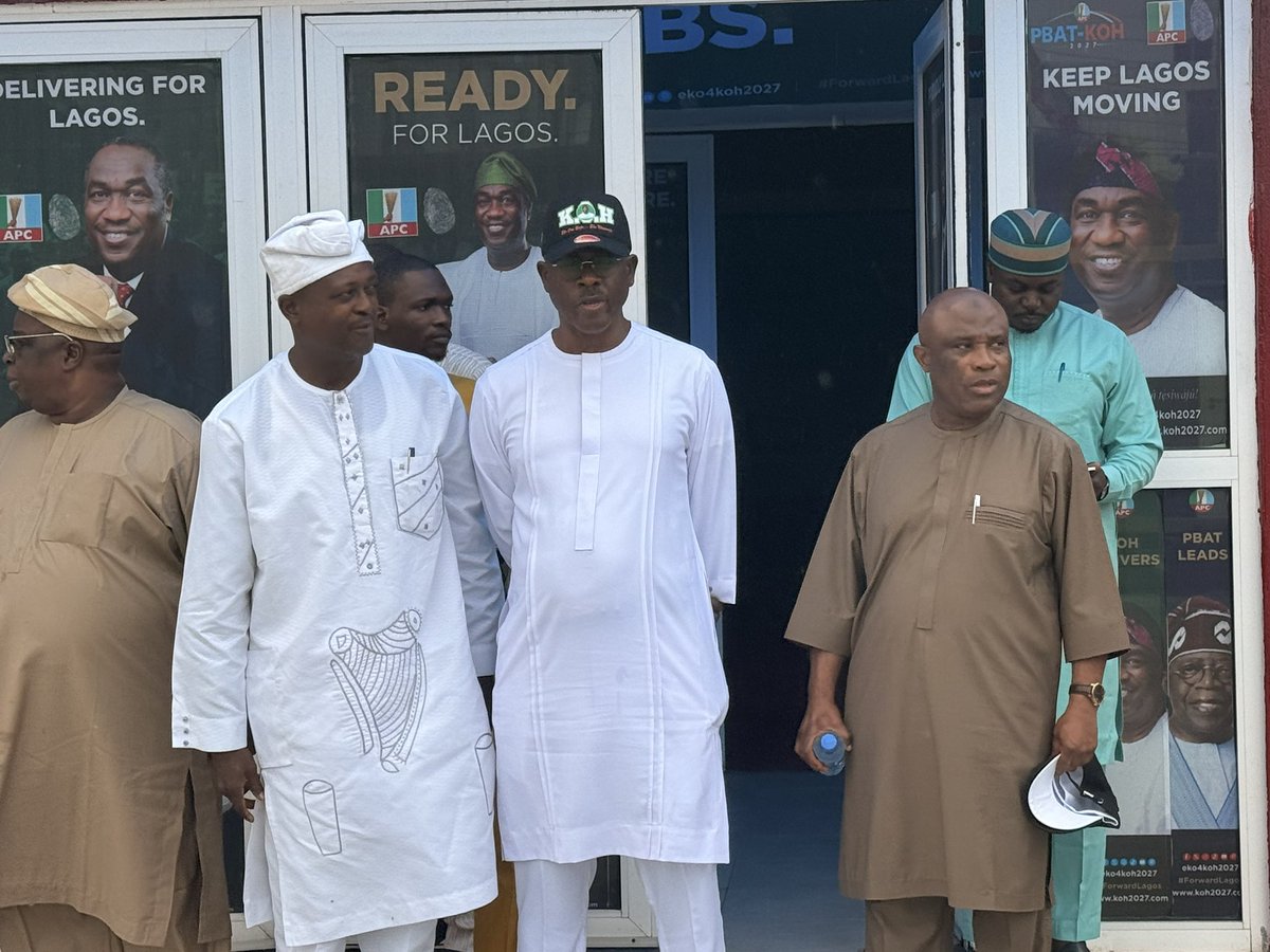 MObanikoro's tweet photo. I visited the Sobo Arobiodu Office in Ikeja GRA to inspect ongoing works and review preparations at the facility.

As we continue putting the necessary structures in place to support the vision of Dr. Kadri Obafemi Hamzat for Lagos, every detail matters. https://t.co/UmmwXLr0RR