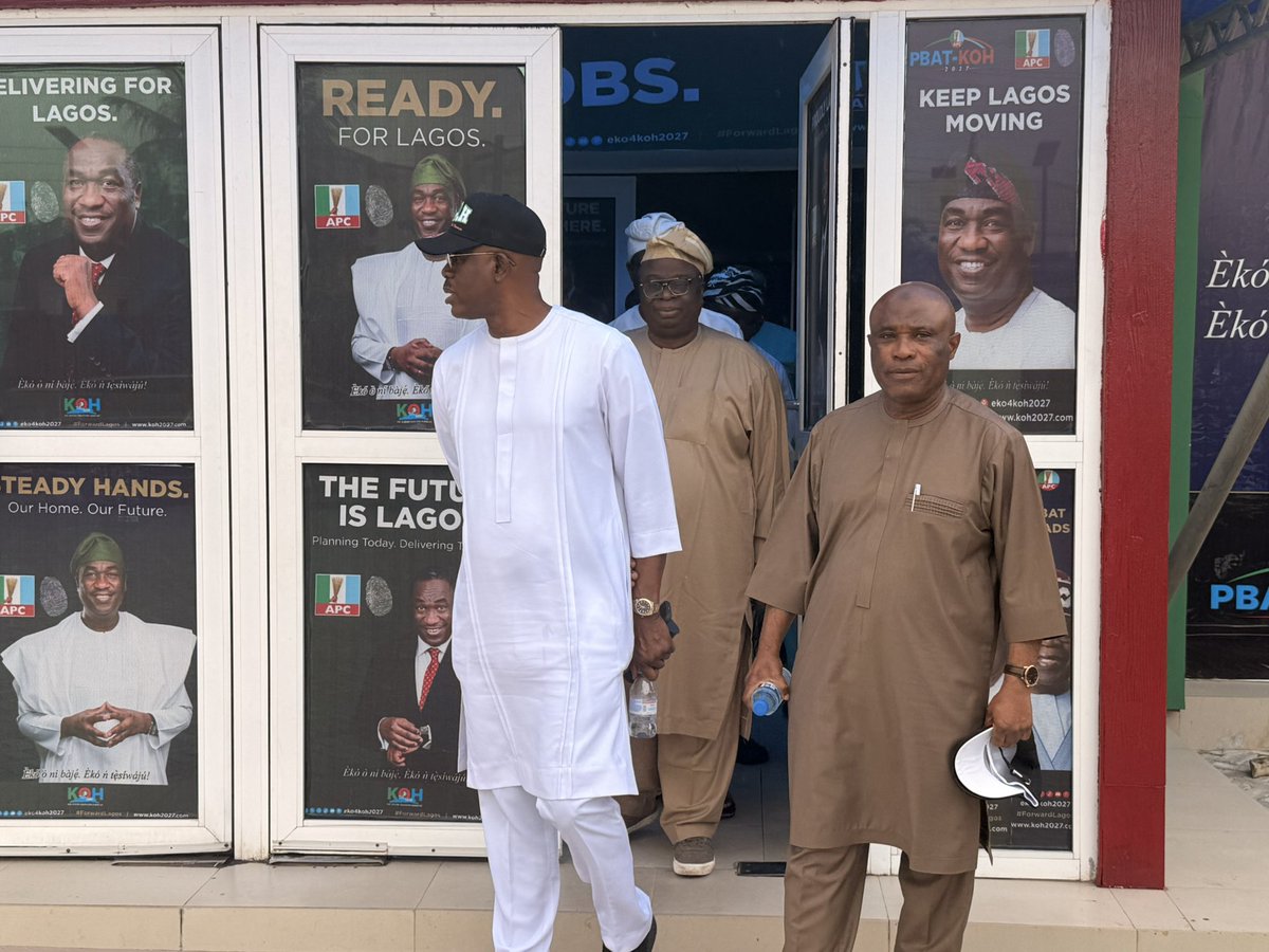 MObanikoro's tweet photo. I visited the Sobo Arobiodu Office in Ikeja GRA to inspect ongoing works and review preparations at the facility.

As we continue putting the necessary structures in place to support the vision of Dr. Kadri Obafemi Hamzat for Lagos, every detail matters. https://t.co/UmmwXLr0RR