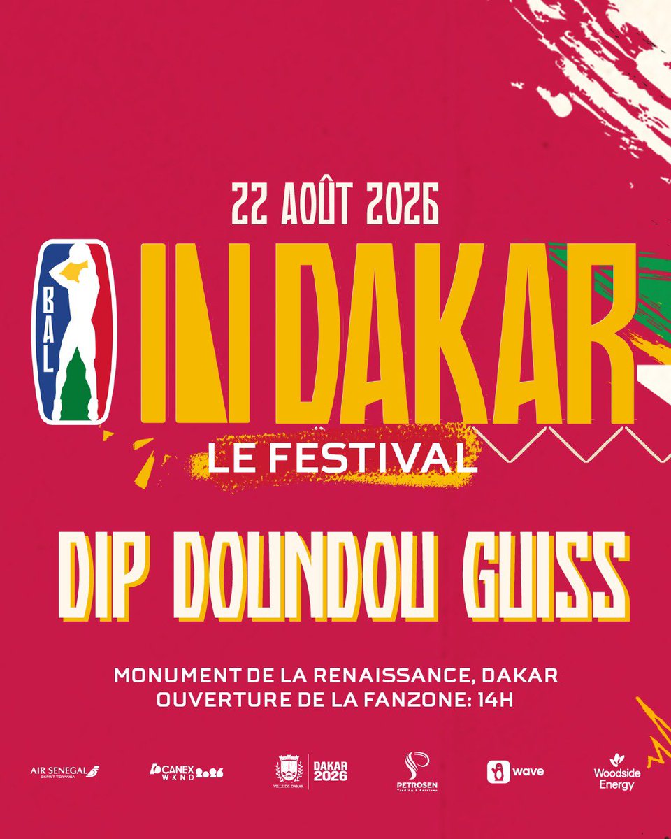 dipdunduguiss's tweet photo. Salam la famille, on se retrouve ce 22 août au Bal In Dakar Festival ! Au monument de la renaissance ! Lets go ! https://t.co/TtFHQXFpN3 ! 🔥 #BalFestival @theBAL https://t.co/MDKLboLRnH