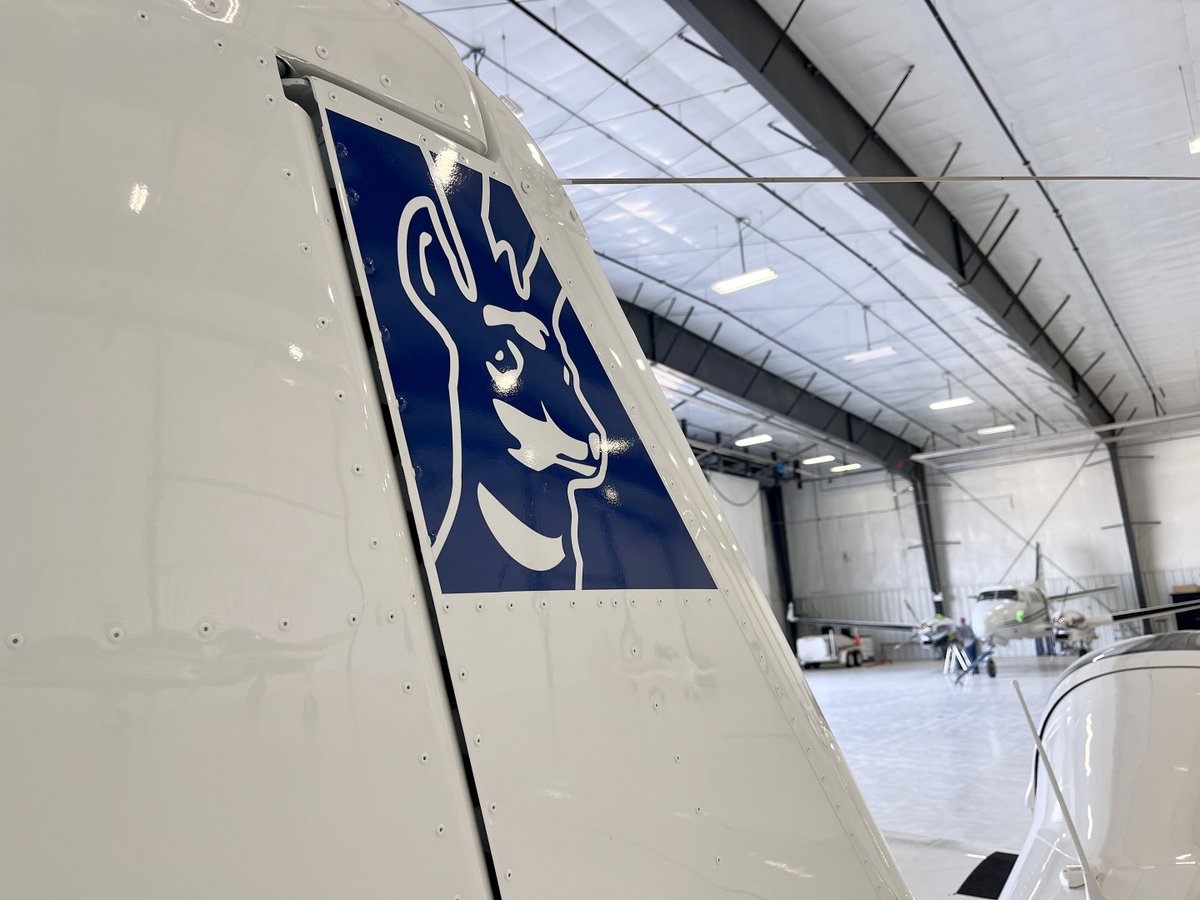 UNKearney's tweet photo. UNK will celebrate the launch of its new Loper Flight Academy with a ribbon-cutting ceremony and open house Thursday at Kearney Regional Airport.

The public event is scheduled for 3 to 5 p.m. at 4845 Airport Road, inside the corporate hangar located south of the terminal. Guests can meet UNK aviation instructors, check out the new aircraft and enjoy light refreshments.

The celebration will get off the ground shortly before 3 p.m., when UNK Chancellor Neal Schnoor participates in a fly-in aboard one of the academy’s new planes. Schnoor, who has a private pilot license, will land at approximately 2:55 p.m. before opening the program with remarks at 3 p.m.

FULL STORY: https://t.co/R1u1bzdyla

#PowerOfTheHerd