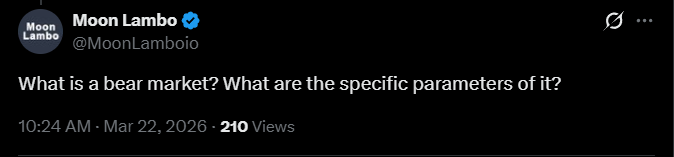hasen_van's tweet photo. wHaT iS a bEaR mArKeT? 😂 https://t.co/yhvEa0lrnO