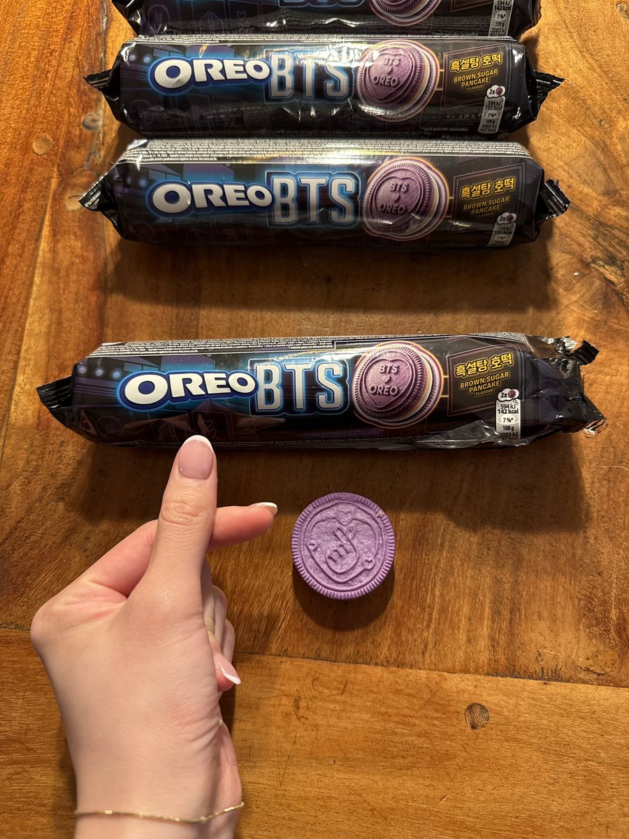 LottiesxWorld's tweet photo. ⭐️ BTS X OREO Giveaway 1 pack ⭐️

✧ Follow me
✧ RT &amp; Like

worldwide | ends soon https://t.co/eUstjgqGen