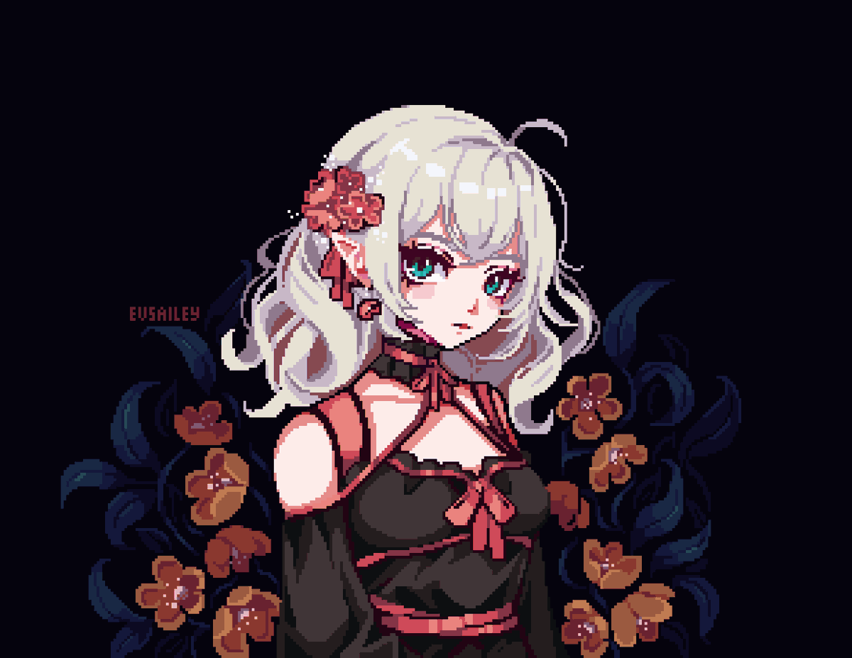 evsailey's tweet photo. 🌸🌿

#pixelart https://t.co/sVI2CxVpqA