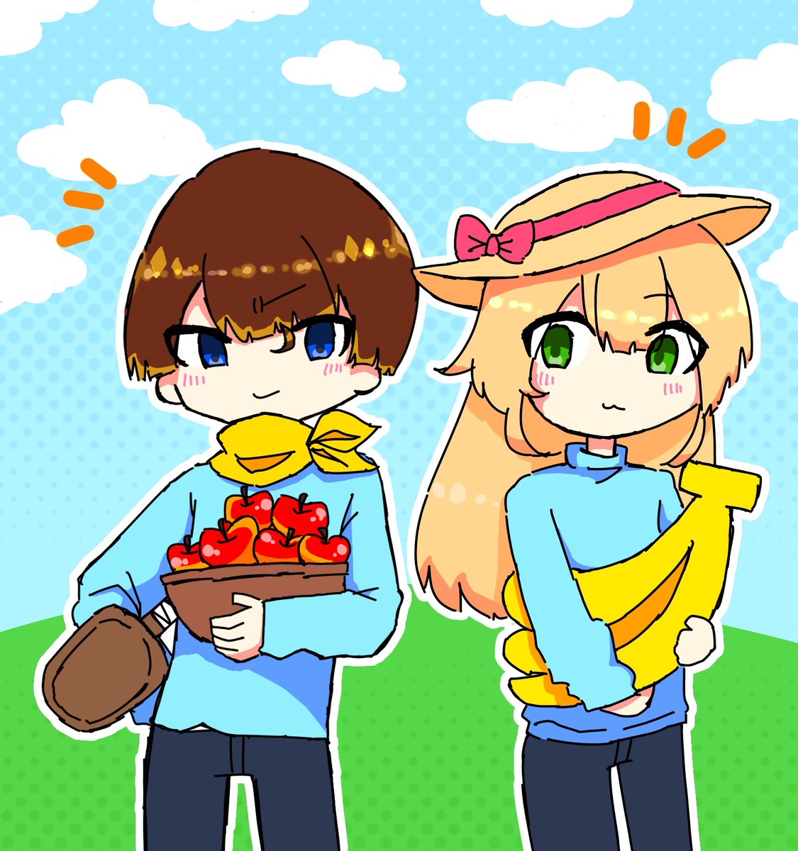 Axis_Arcrize's tweet photo. Garden Grow🪏🍎🍌 #artㅤㅤㅤㅤ #illustrationㅤ #イラストㅤㅤㅤ #fanartㅤㅤㅤㅤ #アイビスペイント https://t.co/CDhLSuc7M6