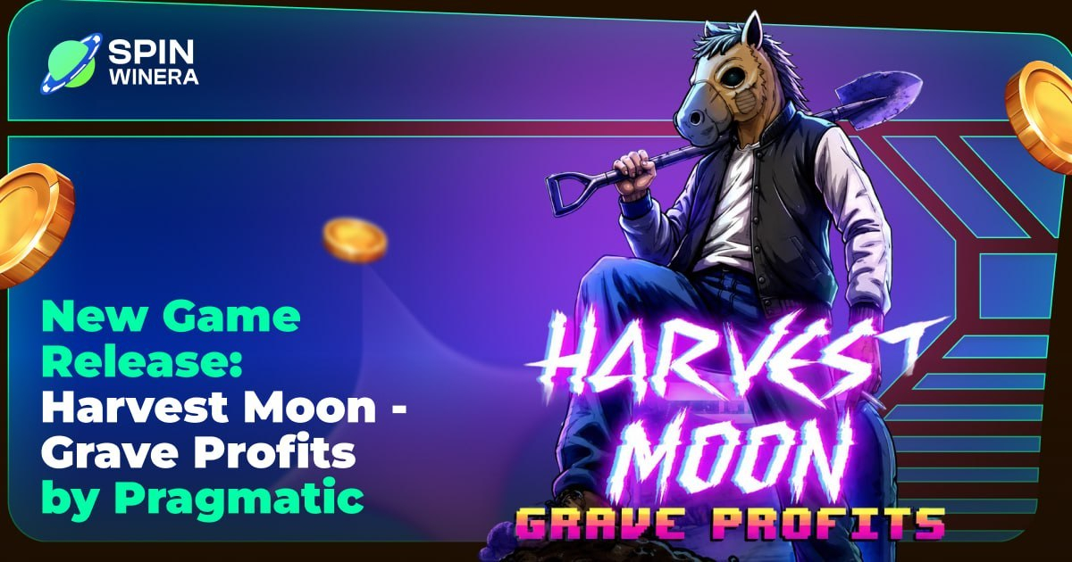 Spinwinera_'s tweet photo. ⚰️ New Game Release: Harvest Moon - Grave Profits by Pragmatic 💀

Enter dark world with a Hotline Miami vibe, where masked characters work along with unexpected guests in this twisted adventure! 🐔

🎰6x5 reel grid
🎯Up to 5,000x max win

18+🔞

#Spinwinera #Casino #Slots https://t.co/eCv8FLIyvT