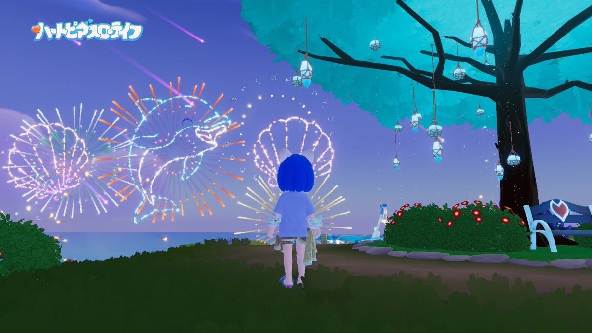 syakuchang's tweet photo. 流星と花火だーと思って撮った https://t.co/RoC1KTSiBN