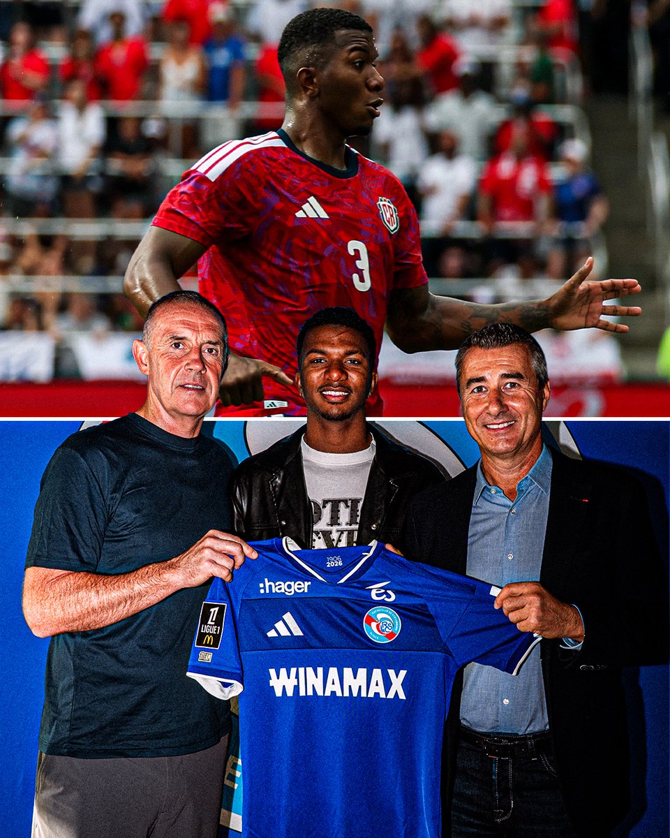 Ligue1_ESP's tweet photo. Jeyland Mitchell aterriza en la Ligue 1. ¡Pura vida! 🇨🇷 https://t.co/Q4fIHz6sBv
