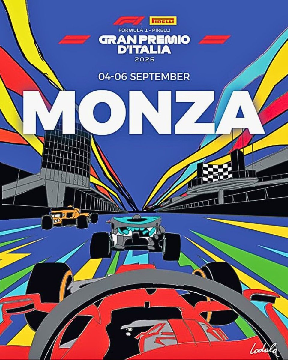 ProvinciaMB's tweet photo. 🏎️💨 Scalda i motori e preparati insieme a noi al Gran Premio d'Italia di F1 2026!

🏁 Abbiamo raccolto tutti gli eventi che dal 4 al 6 settembre scalderanno l'atmosfera già elettrizzante di #Monza e #Brianza: scoprili alla pagina dedicata!

👉 https://t.co/WMth4obJGP

#gpf1 https://t.co/3KmL61eiKg