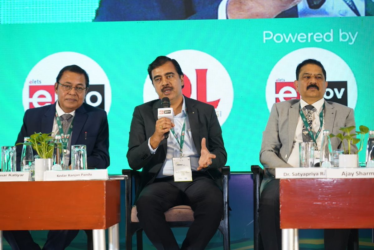 EnergyOdisha's tweet photo. Odisha at India Energy Summit & Expo 2026 | Hyderabad | 18–19 August

As the India Energy Summit & Expo 2026 concludes in Hyderabad, #Odisha reaffirmed its commitment to building a secure, reliable and future-ready energy ecosystem.

Dr. Satyapriya Rath, Managing Director, @GridcoOdisha, represented Odisha at the high-level panel discussion on “Power Generation & India’s Energy Security: Thermal Transition, Hydrogen & Grid-Scale Storage”, sharing Odisha’s perspective on a balanced energy transition that brings together reliable thermal capacity, renewable energy, grid-scale storage and green hydrogen.

A proud moment for Odisha came with the award conferred on the Government of Odisha, received by Dr. Rath, on behalf of the Government.

Shri Girish Tanty, Director (Trading & Business Development), GRIDCO Ltd., also participated in the Summit’s deliberations, highlighting Odisha’s perspective on the evolving energy landscape and the pivotal role of States in advancing India’s energy transition.

The Summit provided a valuable platform for Odisha to engage with policymakers, industry leaders and energy-sector stakeholders, exchange ideas and strengthen partnerships towards a resilient, sustainable and future-ready energy ecosystem.

#IndiaEnergySummit #IndiaEnergySummit2026  #EnergySecurity #EnergyTransition #RenewableEnergy #GreenHydrogen #EnergyStorage #Hyderabad