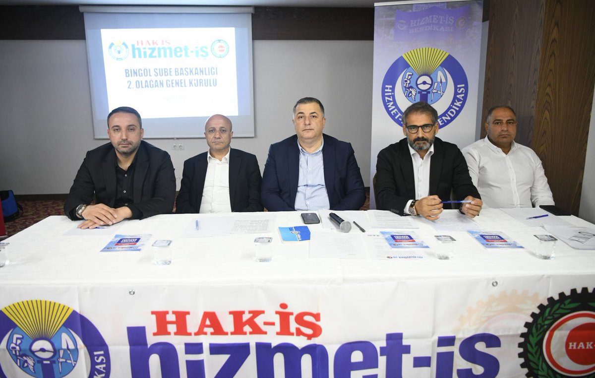 hizmetissendika's tweet photo. BİNGÖL ŞUBEMİZİN GENEL KURULU YAPILDI

Bingöl Şubemizin 2. Olağan Genel Kurulu, 19 Ağustos 2026 tarihinde gerçekleştirildi.

Haberin devamı👇

https://t.co/QmYOwv8tFa https://t.co/p9UwLBd64I