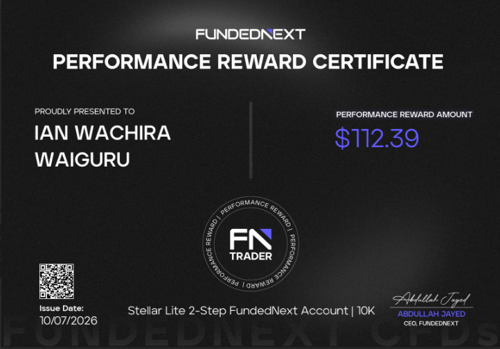 cjayLamar's tweet photo. $112 paid out by  @FundedNext  💰

A month ago, this was just a number on the dashboard.

Now it’s in my pocket. 🤑

Small payouts become big payouts when you stay consistent.

Trust the process. 📈

#FundedNext #ForexTrading #PropFirm https://t.co/NvjxeV8F8I