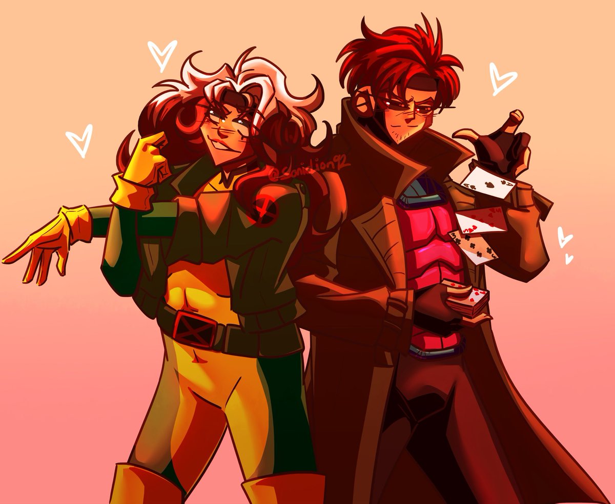 SonicLion92's tweet photo. very romy pilled atm 
•
•
#xmen #rogue #gambit #romy #art https://t.co/MtqZrK6HGB