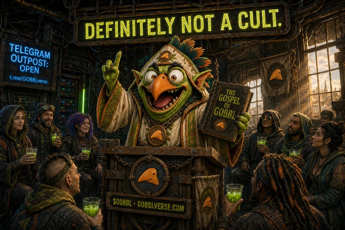 Cupidprime's tweet photo. @Jaspeeroo $GOBBL 🐸🔥 is Still early. Still hungry. Still building.
The ones paying attention now might be the ones telling the story later
Keep $GOBBL on your radar...
The Gobbl season is just getting started.🚀🐸
@GOBBLcoin 
Ca:5YuYUz8waTq84hFr1rpxA5CkmAdbRair2Ay9SJCkpump https://t.co/cXuo9XrUXa