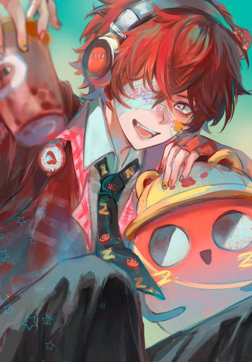 lanternfish0802's tweet photo. Beanie cutie～🫘
#IdentiyV  #第五人格 #florianbrand #fireinvestigator https://t.co/5vobX70ezd