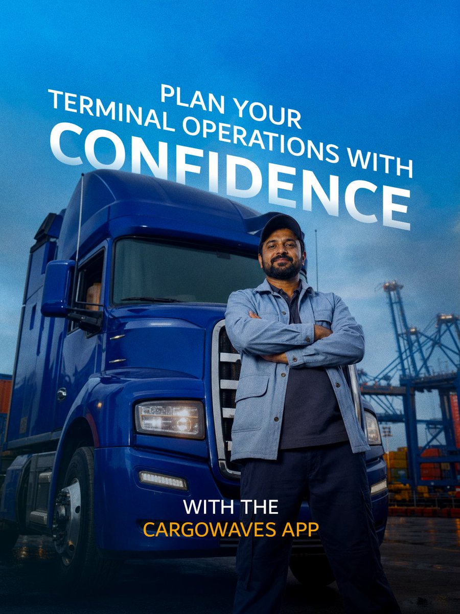 tradechain's tweet photo. The right information makes every job easier to plan.
Access terminal token details, view job details and assigned containers, and receive job sequence and serving time through the #CargoWavesApp.
Download the CargoWaves App now: https://t.co/yWyn3BKqgu
#DubaiTrade https://t.co/sgWeYKN9zX