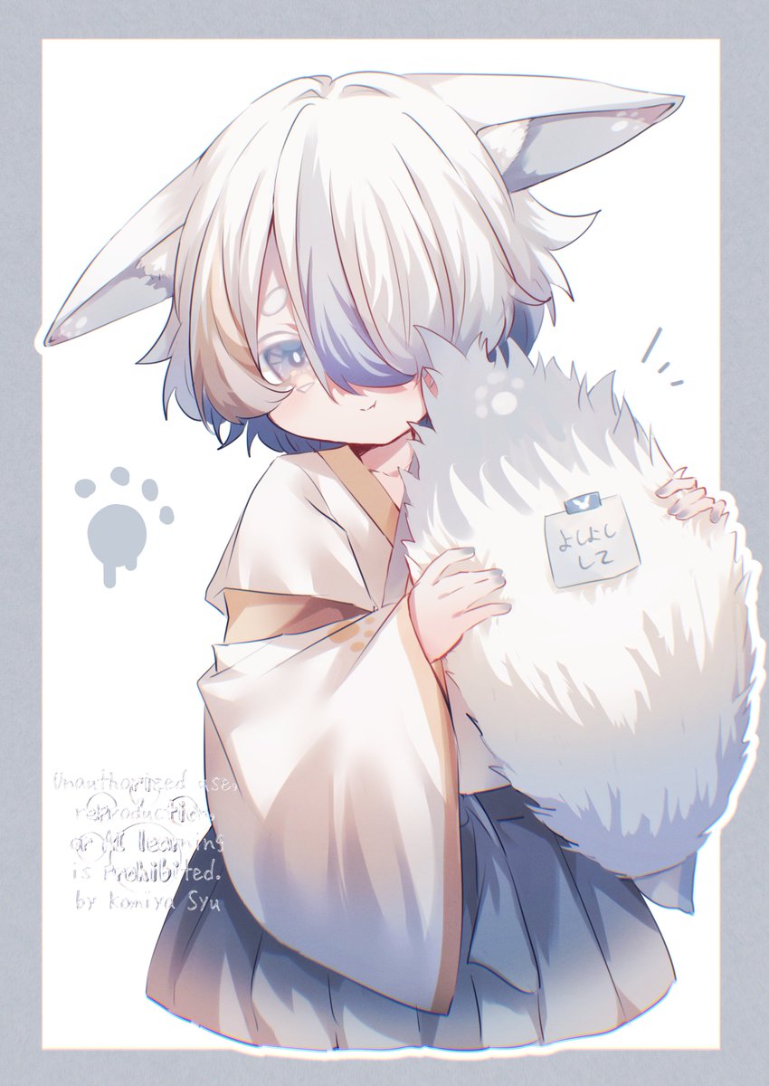 Syu9ri16's tweet photo. #一次創作祭り夏の陣2026
ふわふわケモ耳好きに届け〜！ https://t.co/deNBoITkkb