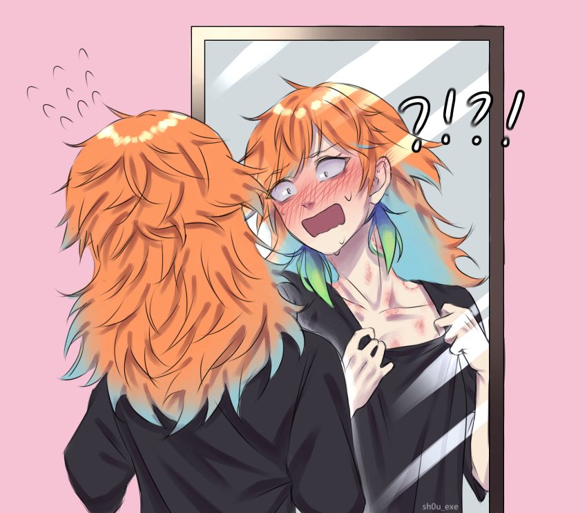 BlxzingKFP's tweet photo. "w-what the hell d-did i do last night!?" https://t.co/MN043JPjwg