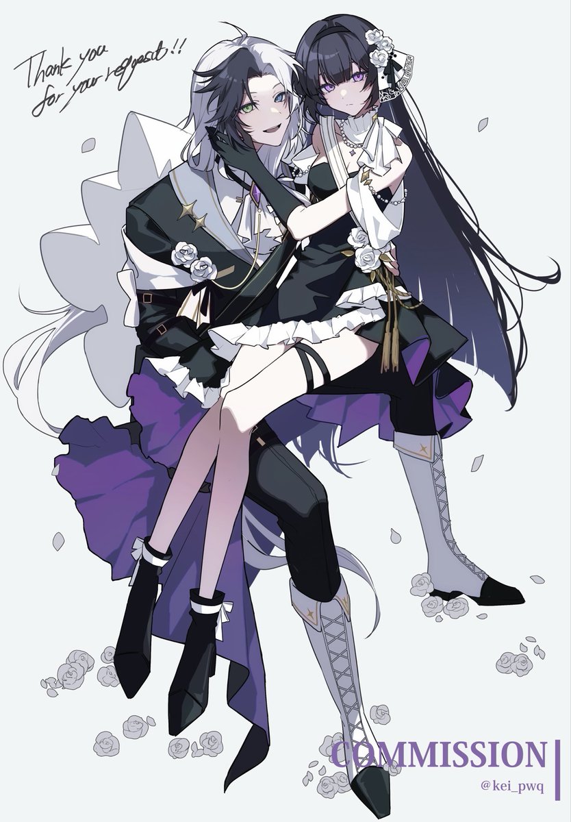 リクエストありがとうございました✨ キャラデザめっちゃ好き #Skeb