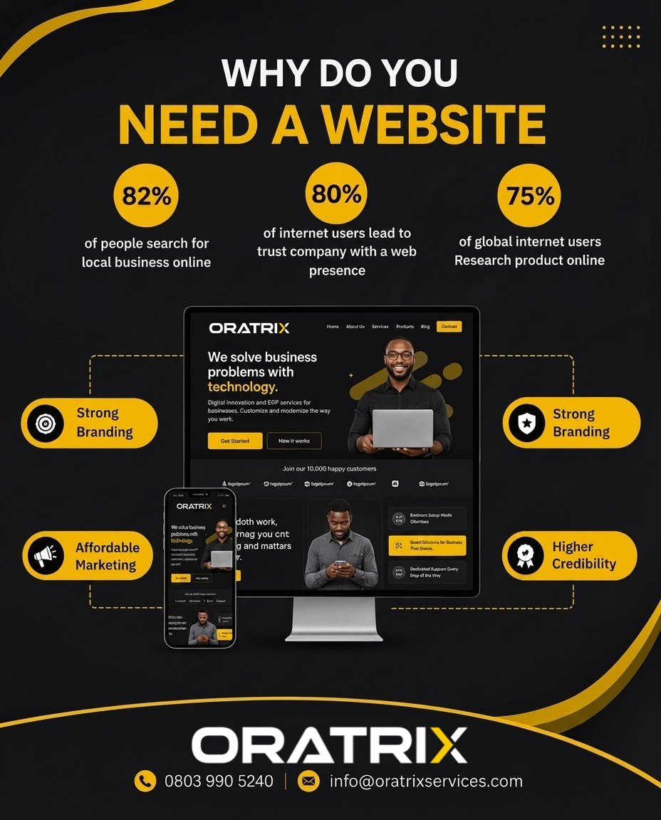 oratrixservices's tweet photo. Dear Business owner,

If your business can't be found when searched for, you are leaving opportunities on the table.

You potential clients are searching.
Your customers are searching.
Your competitors are showing up big.

Is your business ready to be found? https://t.co/TKZhFoez8f