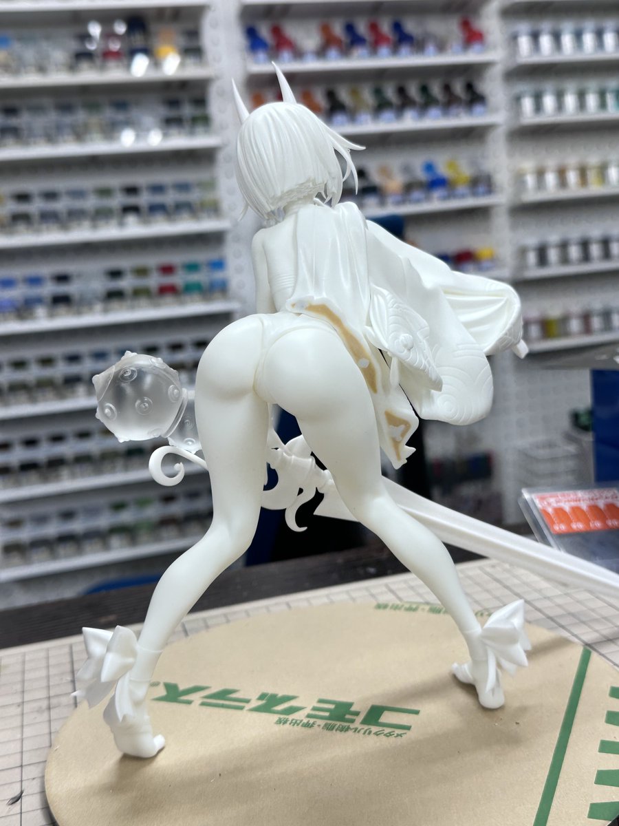 KON_2024's tweet photo. 酒呑童子、仮組みできた。後ろ着脱可！
#グリズリーパンダ
#くるーむFACTORY https://t.co/HCUDWw006G