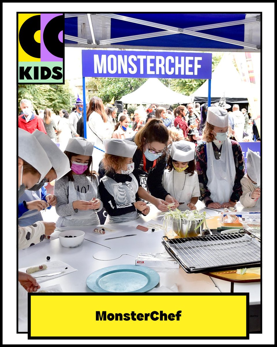ComicConKids's tweet photo. 👩‍🍳🎃 Há pequenos chefs desse lado?
No MonsterChef Halloween vais criar receitas assustadoramente deliciosas! 🧁👻

📅 31 out. e 1 nov.
📍 Multiusos de Guimarães
🎟️ Bilhetes: https://t.co/V04opCsiq4

#ComicConKids #Halloween #CCKIDS https://t.co/jCcyb3yj0R