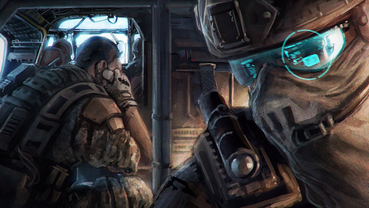 Remnantize's tweet photo. Tom Clancy's Ghost Recon: Future Soldier (2012) concept art https://t.co/TSfPvMQsMh