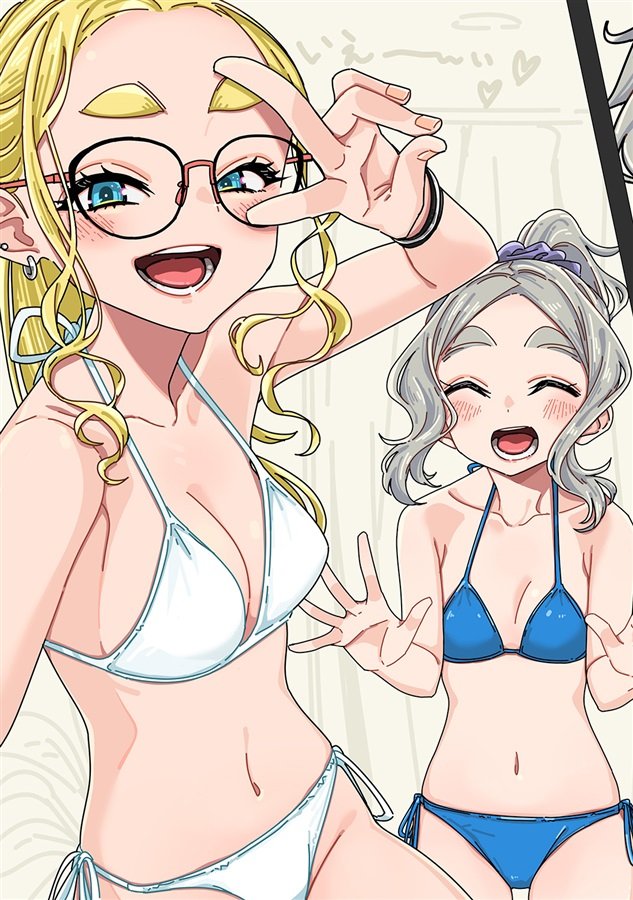 sasetsu_HG's tweet photo. ウチの子の、でこメガネちゃんばかり描いてる人です
#一次創作祭り夏の陣2026 https://t.co/tLG8bw1IMm