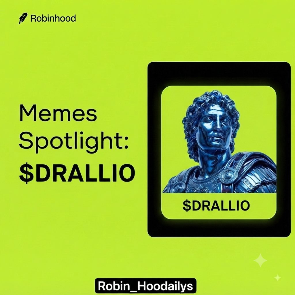 robin_Hoodailys's tweet photo. $DRALLIO 🔥

Not just another creator coin.
@Drallio is running a public onchain basket around his actual conviction.

Volume → fees → buybacks + a growing basket.

10h old. $235k MC. $499k vol. #25.
Creator actually has to perform.

CA: 0x92A4D1e964466AB67446d5B0efbEc0CA217408cc

https://t.co/x5LLD7maeU

https://t.co/U0JH8sKodg