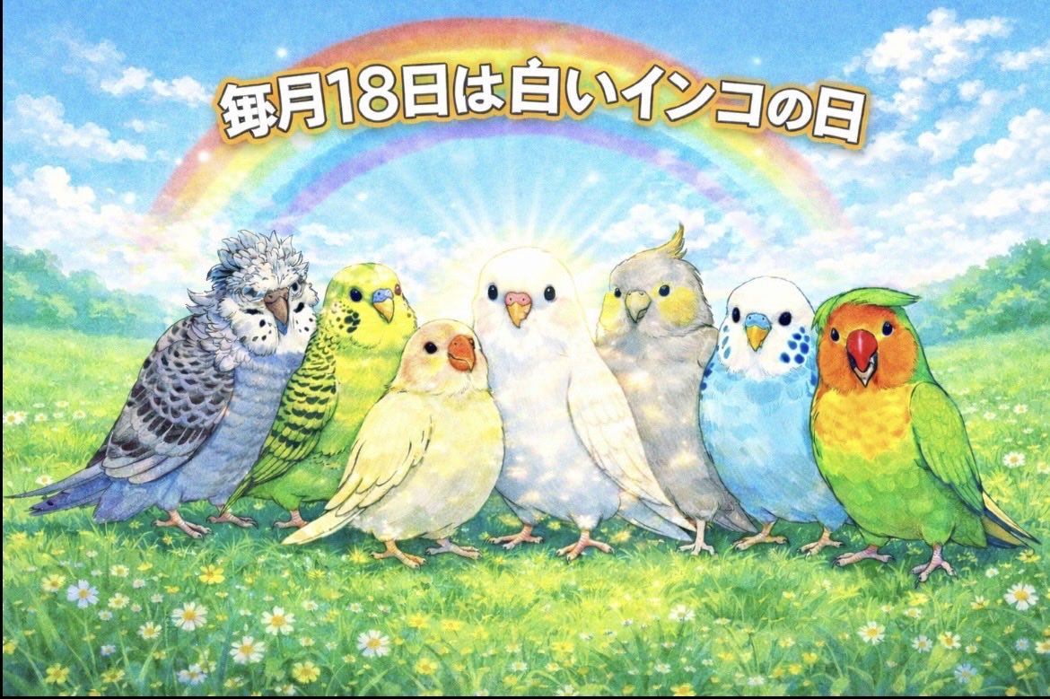 KX8ppN2sujLeF41's tweet photo. 1日遅れてしまいました。

【毎月18日は白いインコの日】

人を疑うことなく見上げていたまっすぐな目
それを裏切る行為を止められずにごめんなさい。
助けてあげられずにごめんなさい。
今度生まれてくる時はこっちにおいで
大きな愛で包むから
#大切な小さな家族
#二度と繰り返さない https://t.co/UmJ0bdGZVR