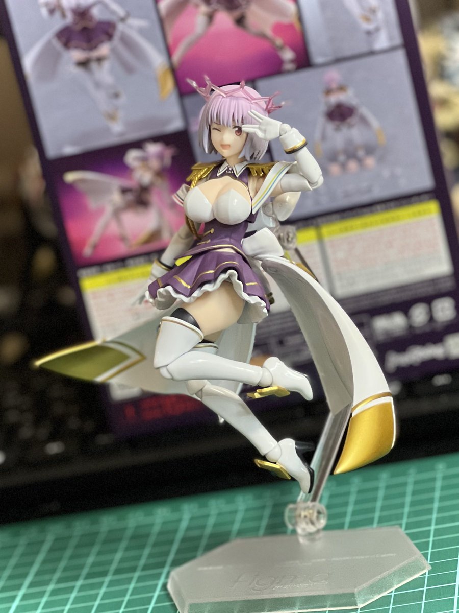 ma_o_ji's tweet photo. figma新条アカネ(ニューオーダー)のサンプルをいただきました！グリッドマンユニバースから早3年、初めてニューオーダーの姿を見た時は衝撃だったなぁ…
来週26日(水)出荷なのでご予約いただいた方はもうしばしお待ちを〜。 https://t.co/FhuD32ESfp