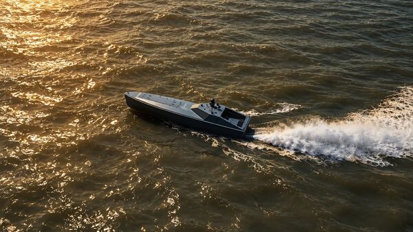 JanesINTEL's tweet photo. PT PAL reveals capabilities of Indonesian Navy's one-way attack USV

Indonesian shipbuilder PT PAL has disclosed new details on the domestically developed one-way attack unmanned surface vessel (USV) that made its debut in early August 2026.

👉https://t.co/sidjiiWog5 https://t.co/hYmmY8r1wX