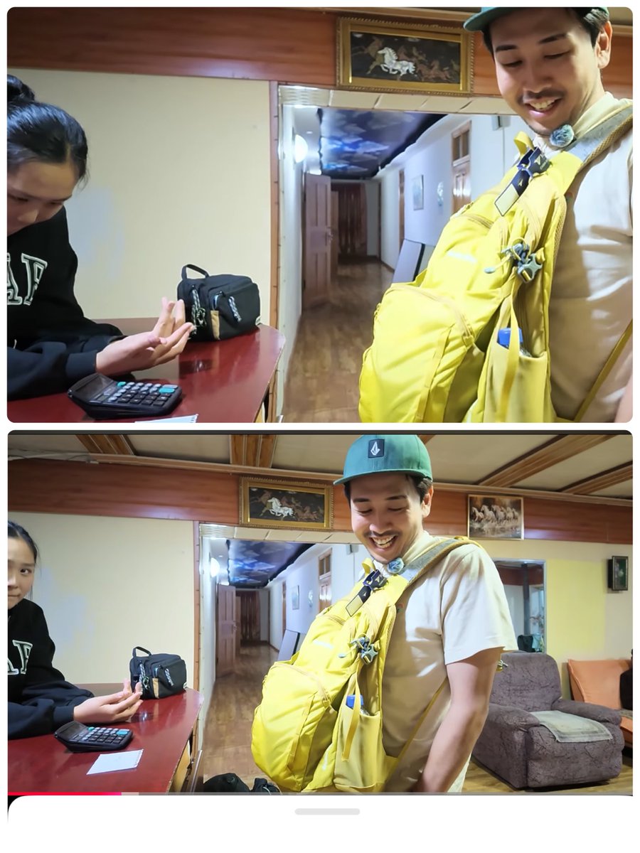 mermer309's tweet photo. ホテルのスタッフさんの表情ジワるよねw

#サニージャーニー #モンゴル #海外旅行 #膵臓がん https://t.co/Ozt9wK9LO2