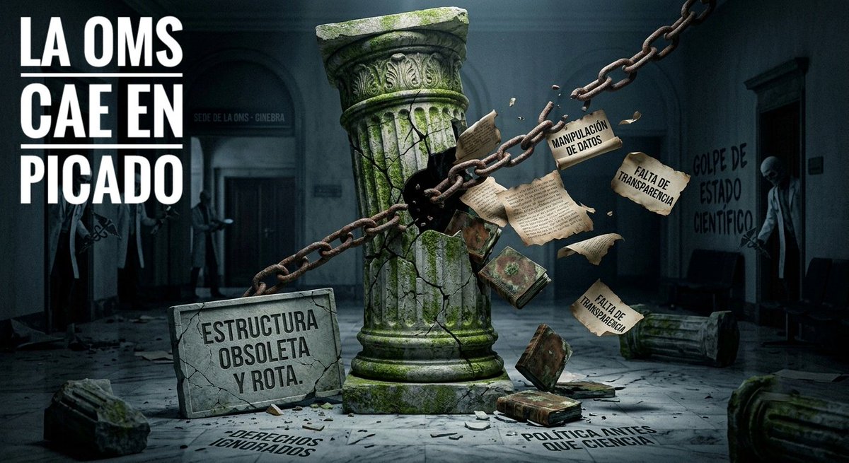 DoctoraPrego's tweet photo. Terremoto en la OMS. 
Dimisiones en bloque y además, 2400 despidos masivos por quiebra, 900 de ellos en Ginebra. El 25% de la plantilla 

El Director Científico Jeremy Farrar dimite tras destaparse que se ocultó el origen del virus.

La jefa de datos Yukiko Nakatani huye tras fuertes disputas internas.

El barco se hunde.